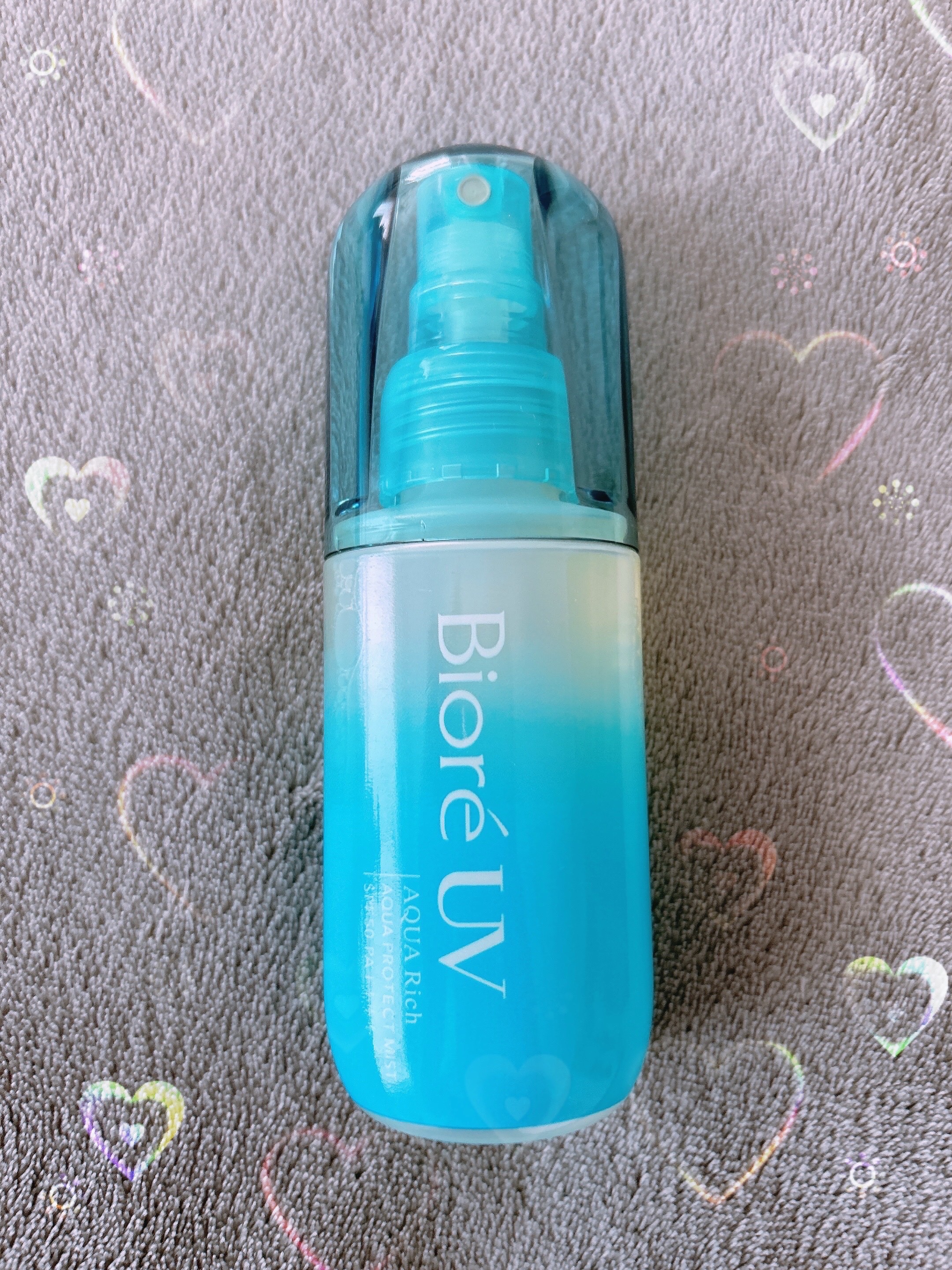 ビオレUV アクアリッチ アクアプロテクトミスト/ビオレ/日焼け止めミスト・スプレーを使ったクチコミ（1枚目）