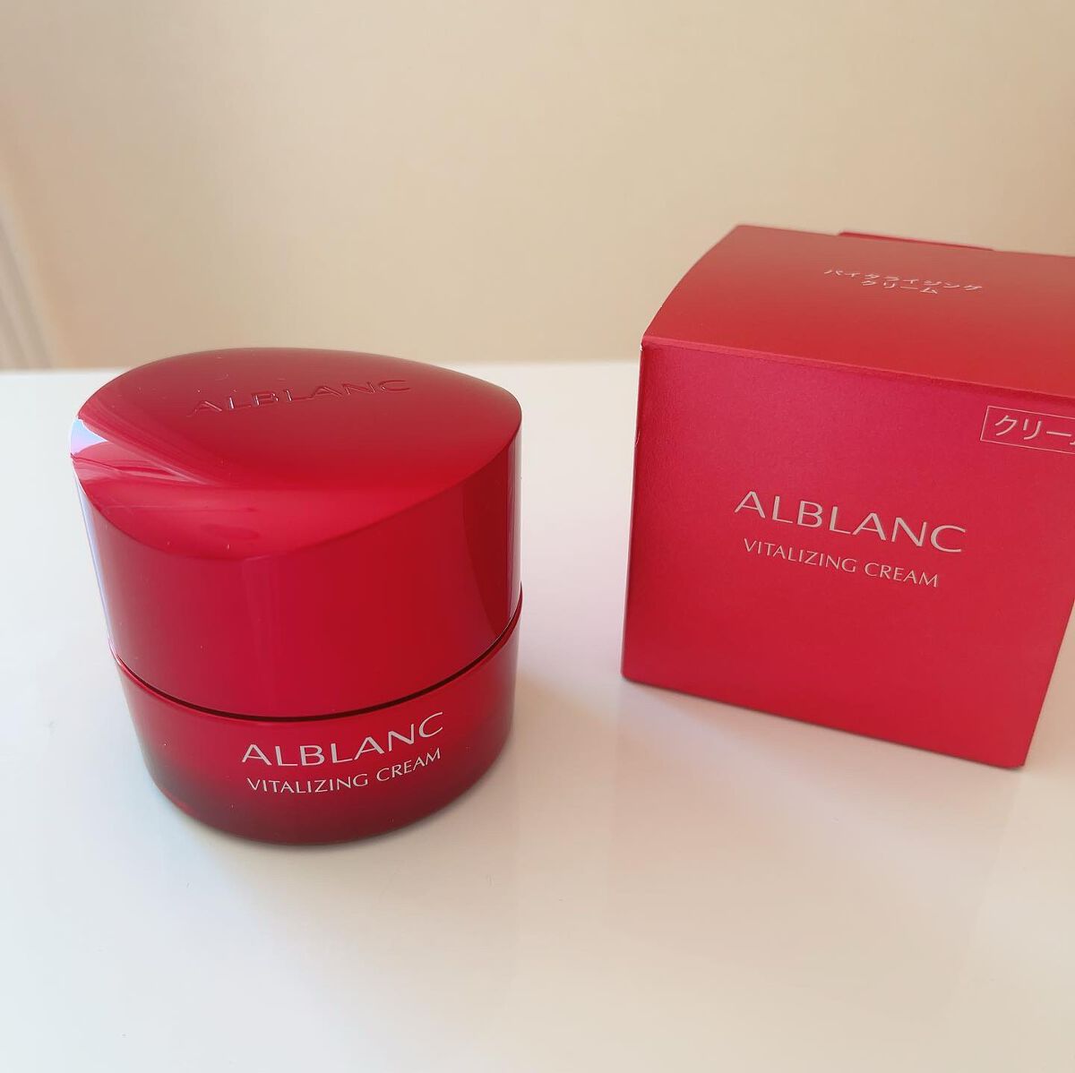 バイタライジングクリーム/ALBLANC/フェイスクリームを使ったクチコミ(3枚目)