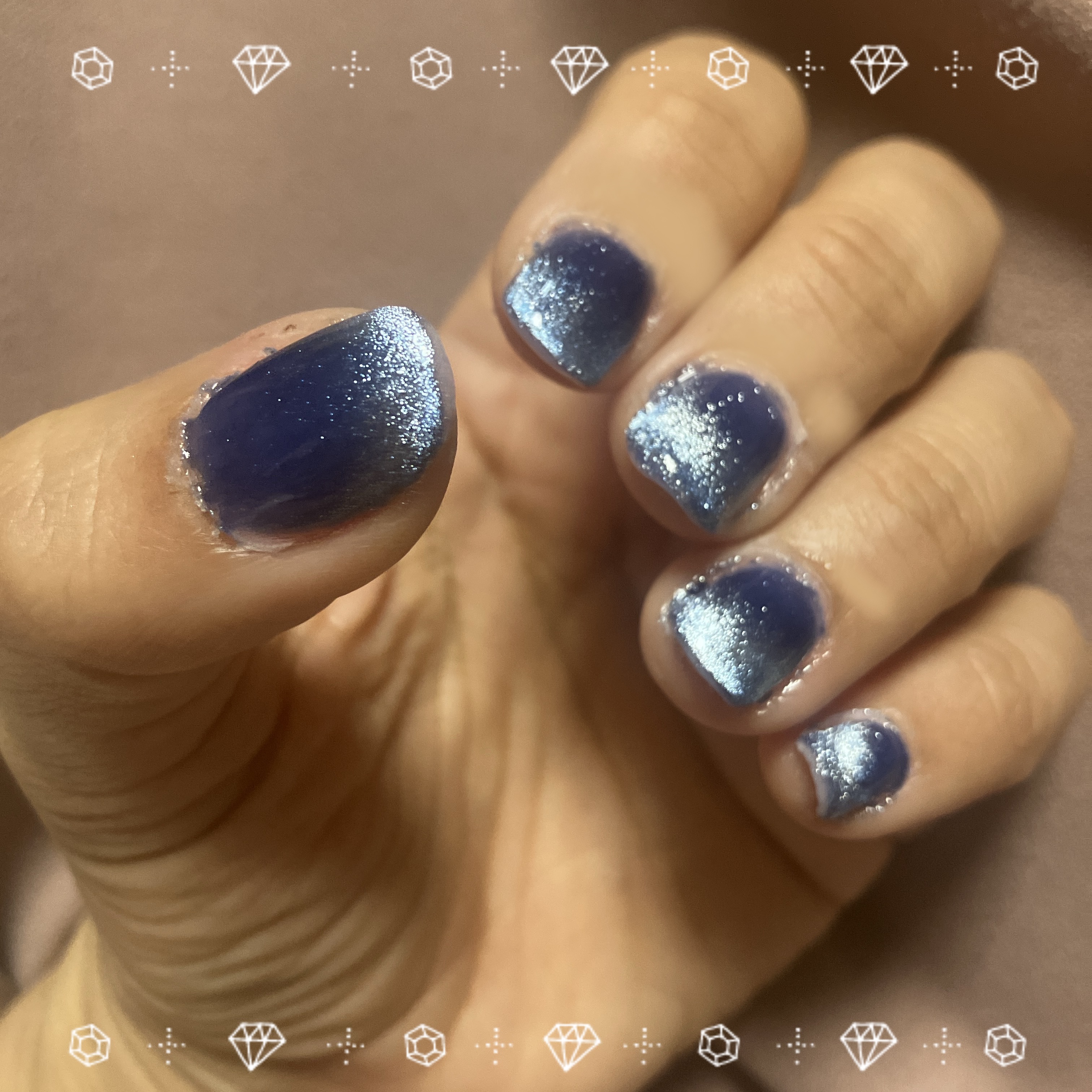 parkikoi ポリジェル/キャンドゥ/ジェルネイルを使ったクチコミ（2枚目）