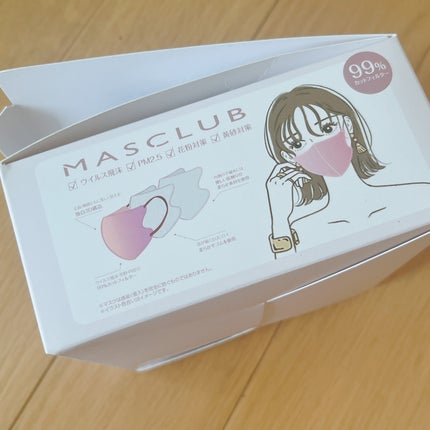 MASCLUB  3Dバイカラーマスク/MASCLUB/マスクを使ったクチコミ(2枚目)