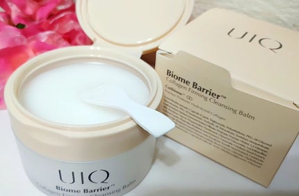 バイオームバリアコラーゲンファーミングクレンジングバーム/UIQ/クレンジングバームを使ったクチコミ(4枚目)