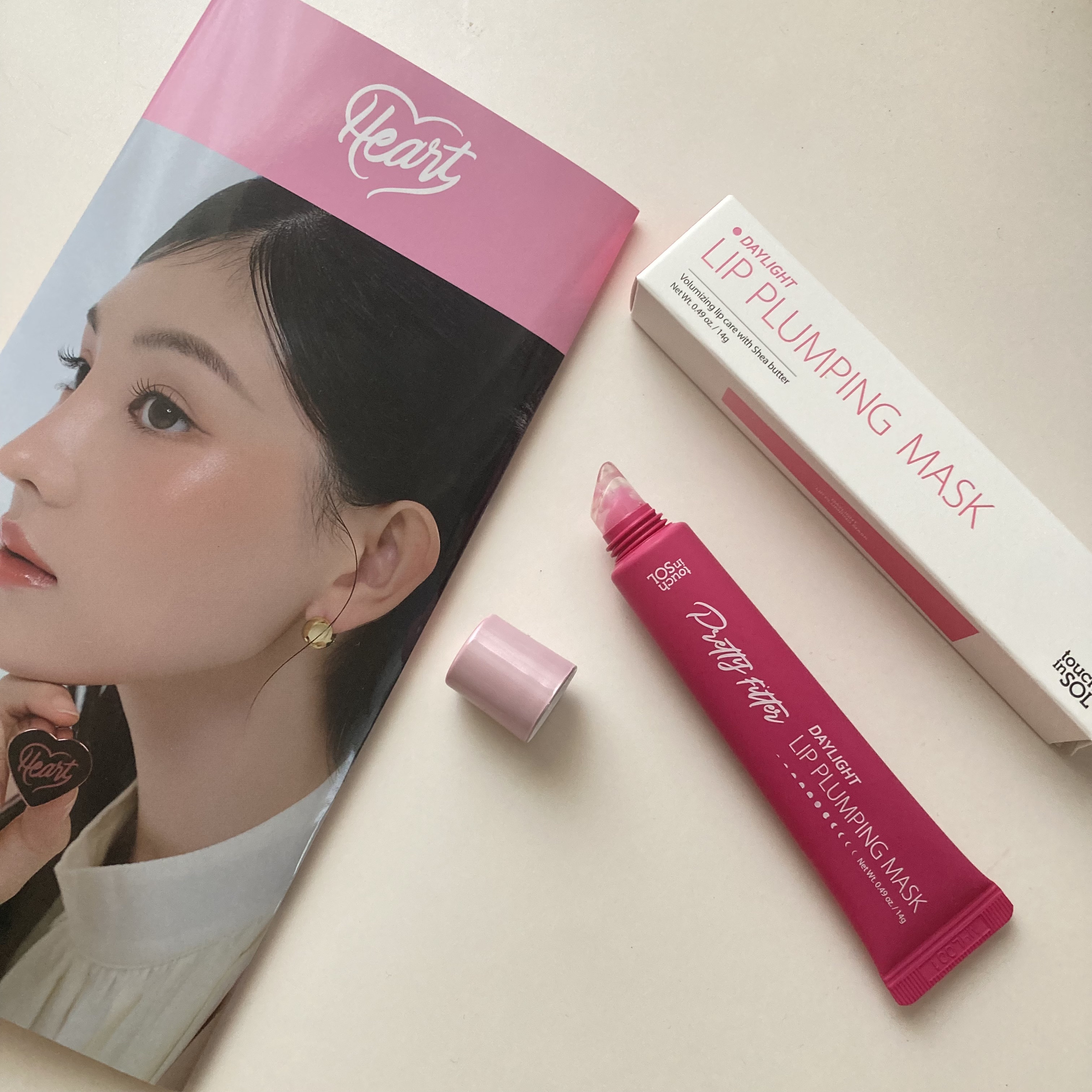 プリティーフィルターデイライトリッププランピングマスク/touch in SOL /リップマスクを使ったクチコミ（1枚目）