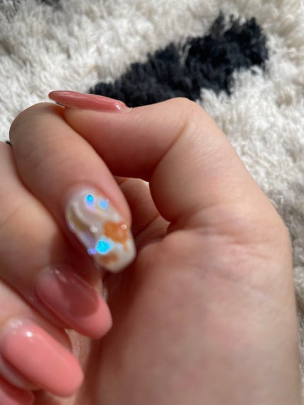 ジェルネイル(ライト対応)/セリア/ジェルネイルを使ったクチコミ(3枚目)