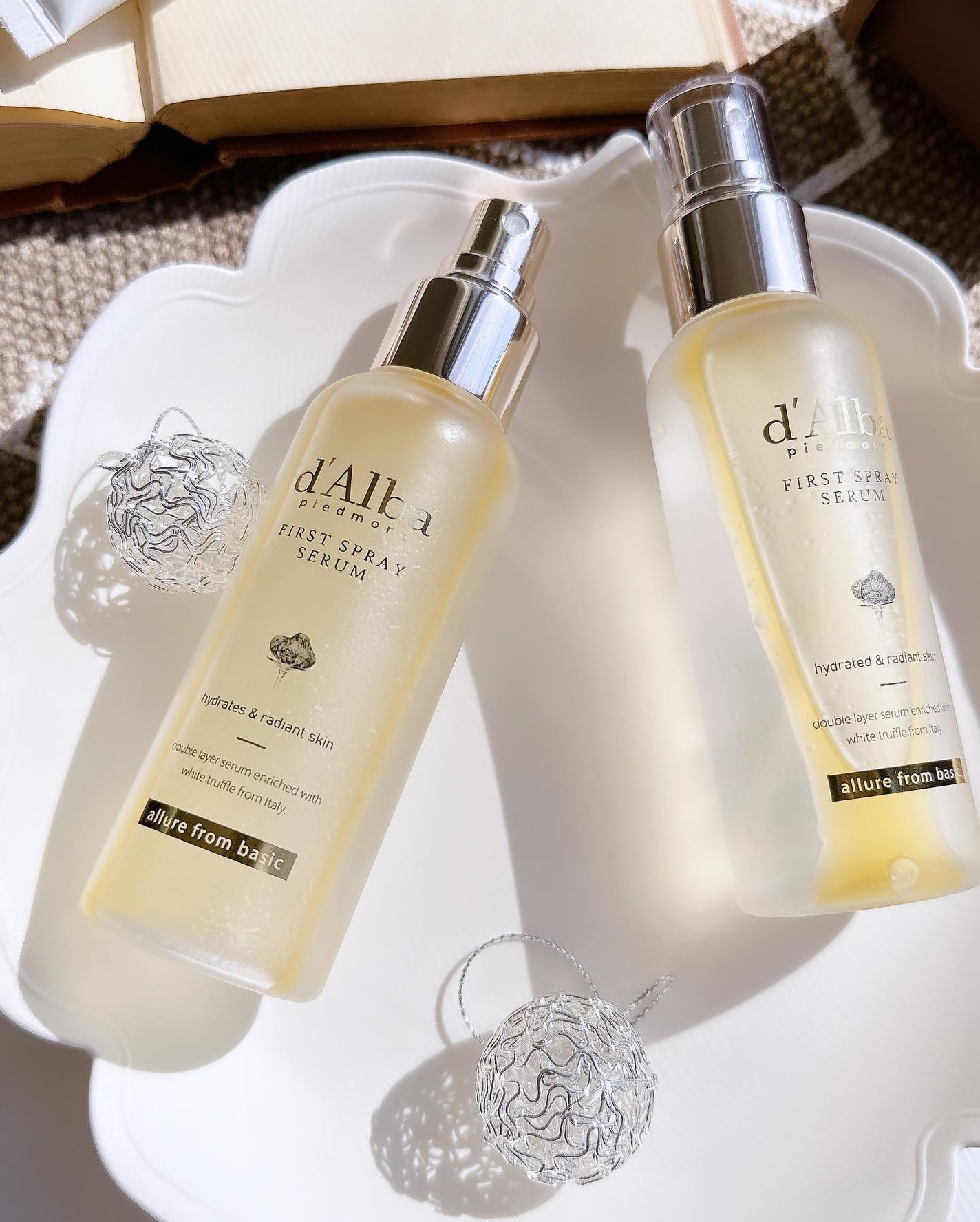 ダルバ ホワイトトリュフファーストスプレーセラム/ダルバ/ミスト状化粧水を使ったクチコミ(2枚目)