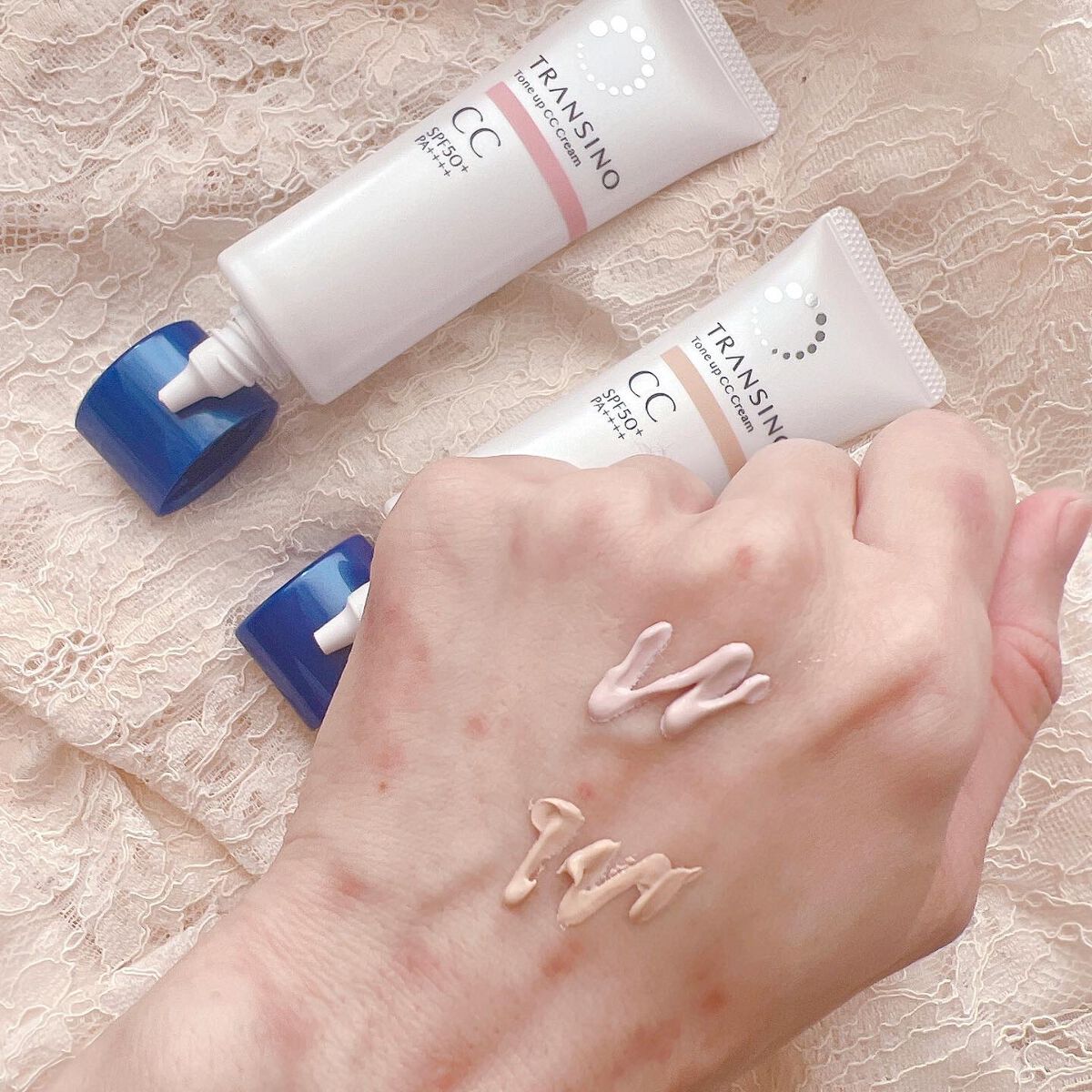 薬用トーンアップCCクリーム/トランシーノ/CCクリームを使ったクチコミ(2枚目)