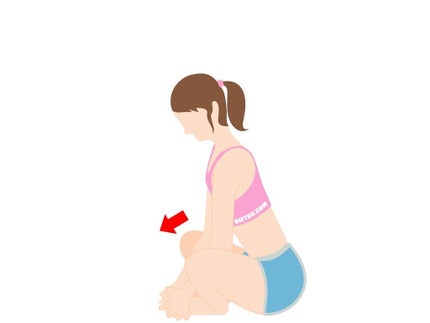 y_e on LIPS 「太もも痩せストレッチ方法です。1枚目まぁ、定番ですよね。足パカ..」(3枚目)