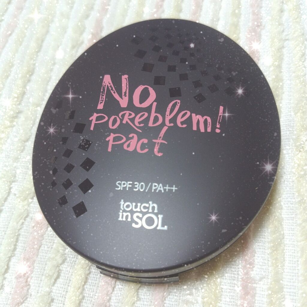 ノーポアブレム パクト/touch in SOL /プレストパウダーを使ったクチコミ(1枚目)