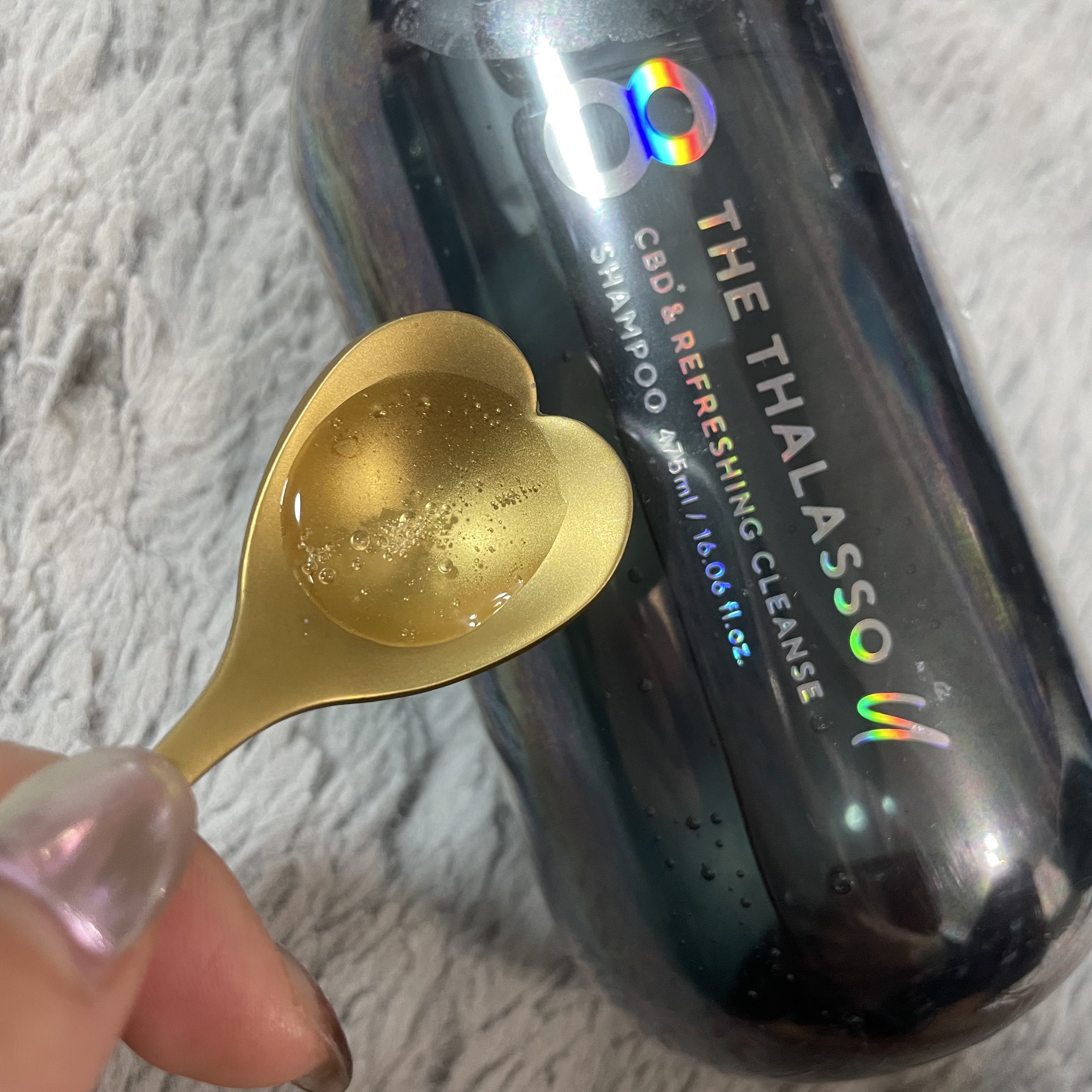 エイトザタラソ ユー CBD＆インテンシブ カプセル ヘアオイル 750mg × 8個/エイトザタラソ/ヘアオイルを使ったクチコミ（3枚目）