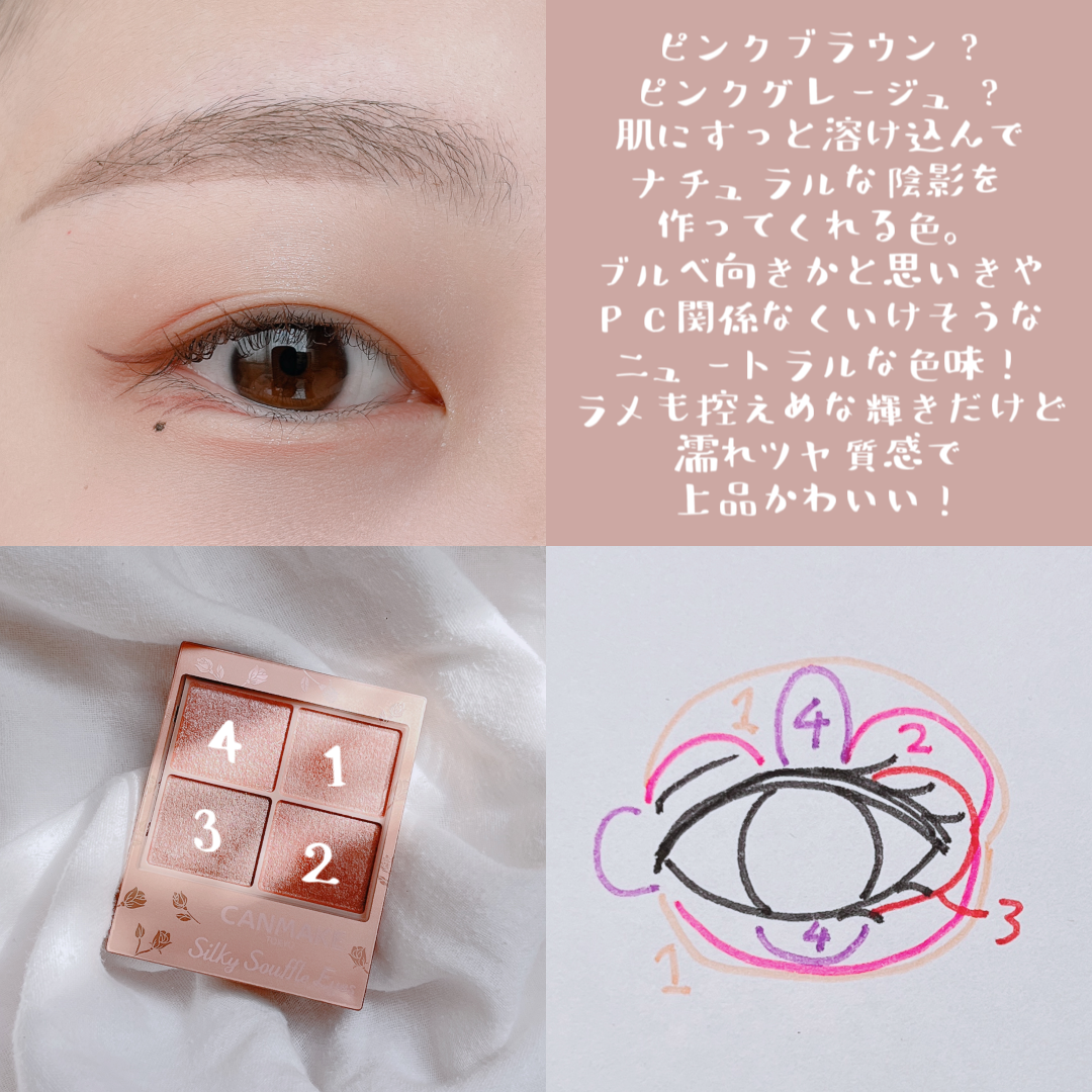 ラスティングリキッドライナー/キャンメイク/リキッドアイライナーを使ったクチコミ（3枚目）