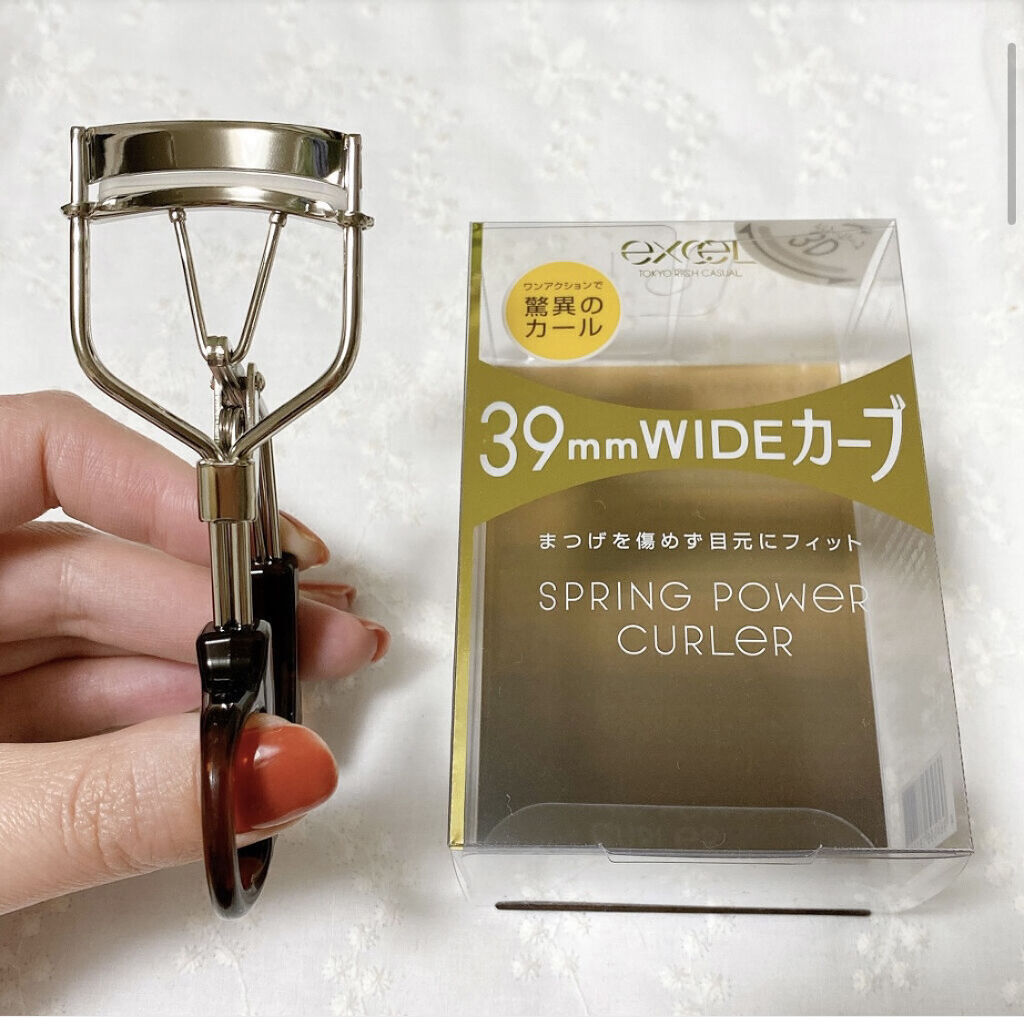 スプリングパワーカーラー/excel/ビューラーを使ったクチコミ（3枚目）