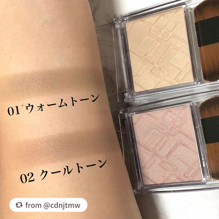 ナチュラルマットシェーディング/CEZANNE/シェーディングを使ったクチコミ(3枚目)