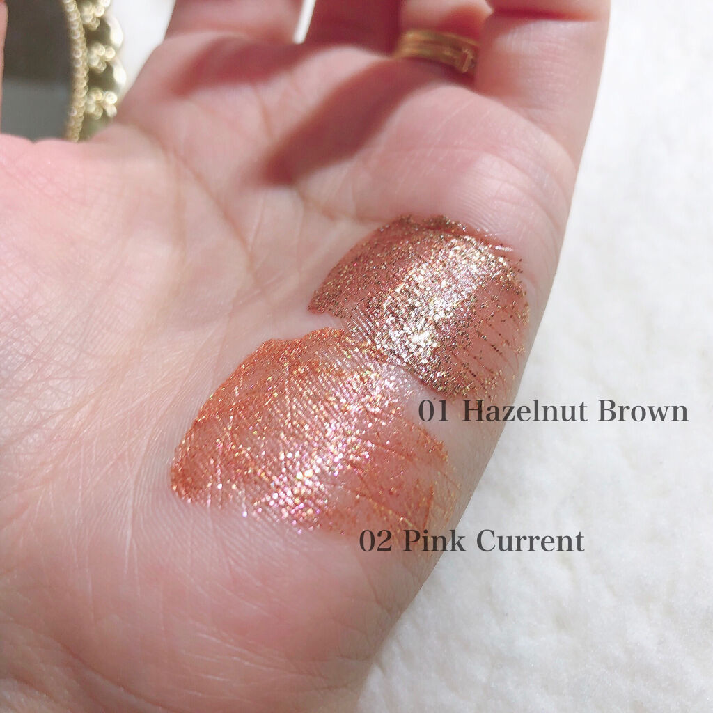 ウォーターグリッターシャドウ/SISTER ANN/グリッターを使ったクチコミ（2枚目）