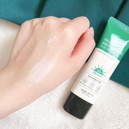 TRUECICA アクアカーミング日焼け止め/SOME BY MI/日焼け止めクリームを使ったクチコミ(5枚目)