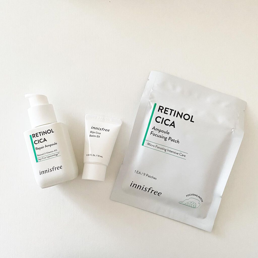 レチノール シカ リペア セラム スペシャルセット/innisfree/美容液を使ったクチコミ(2枚目)