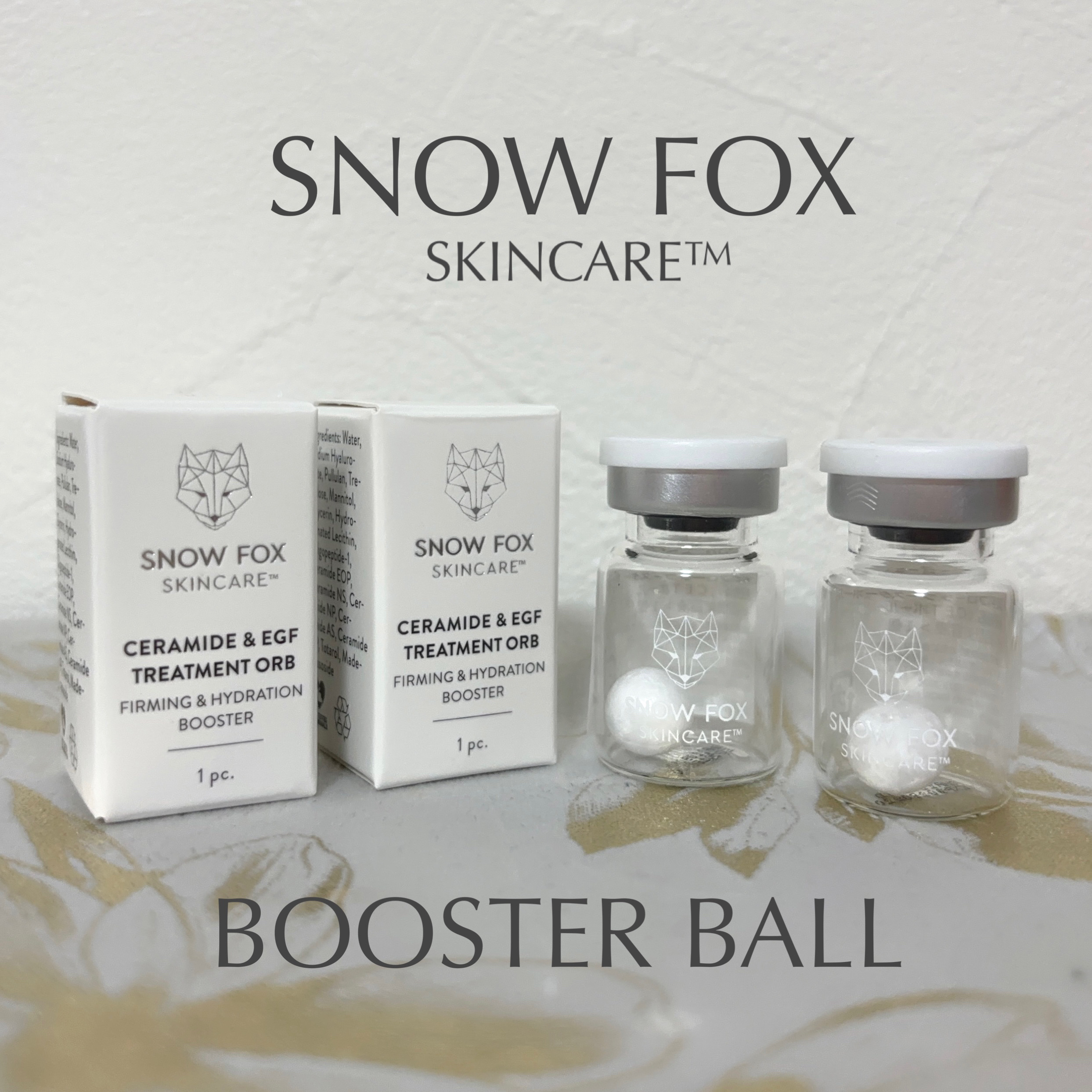 プレミアム ブースターボール/SNOW FOX SKINCARE/その他スキンケアグッズを使ったクチコミ（1枚目）