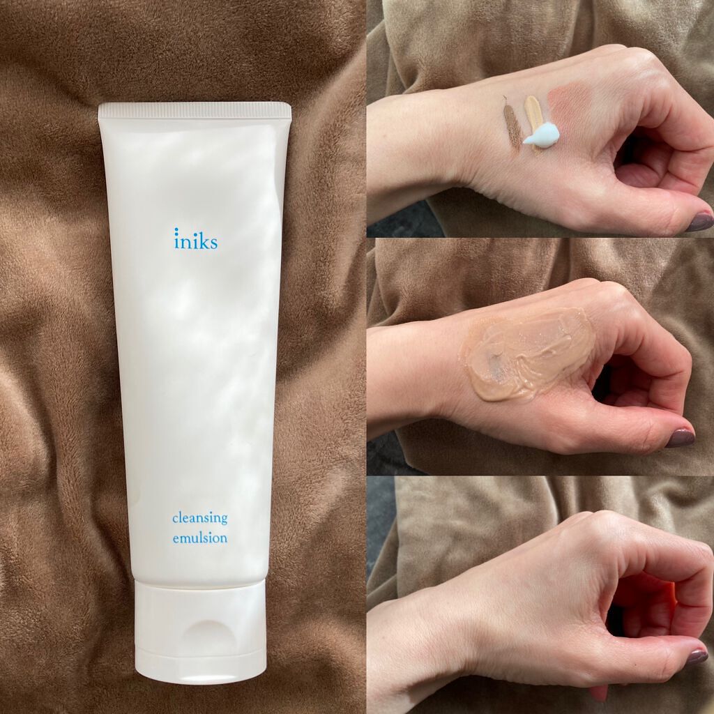 クレンジング エマルジョン/iniks/クレンジングクリームを使ったクチコミ（3枚目）