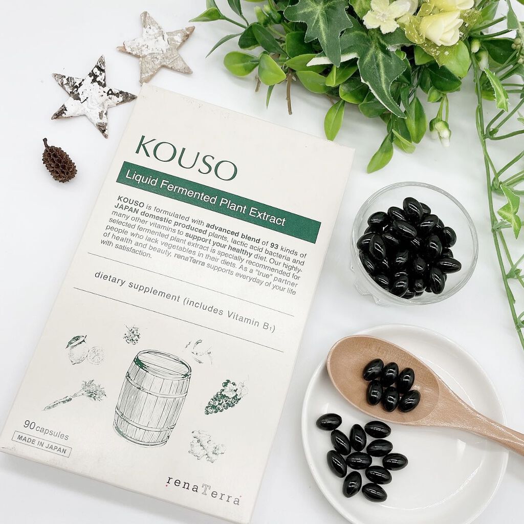 nagomi KOUSO 90粒/renaTerra/健康サプリメントを使ったクチコミ（1枚目）