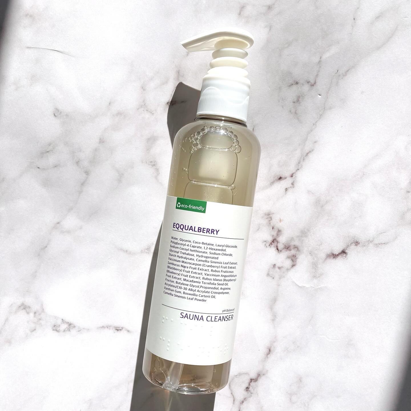 サウナクレンザー/イクォルベリー/クレンジングジェルを使ったクチコミ（1枚目）