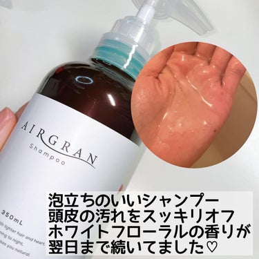 ナチュラルストレートシャンプー＆トリートメント/AIRGRAN/シャンプー・コンディショナーを使ったクチコミ（4枚目）