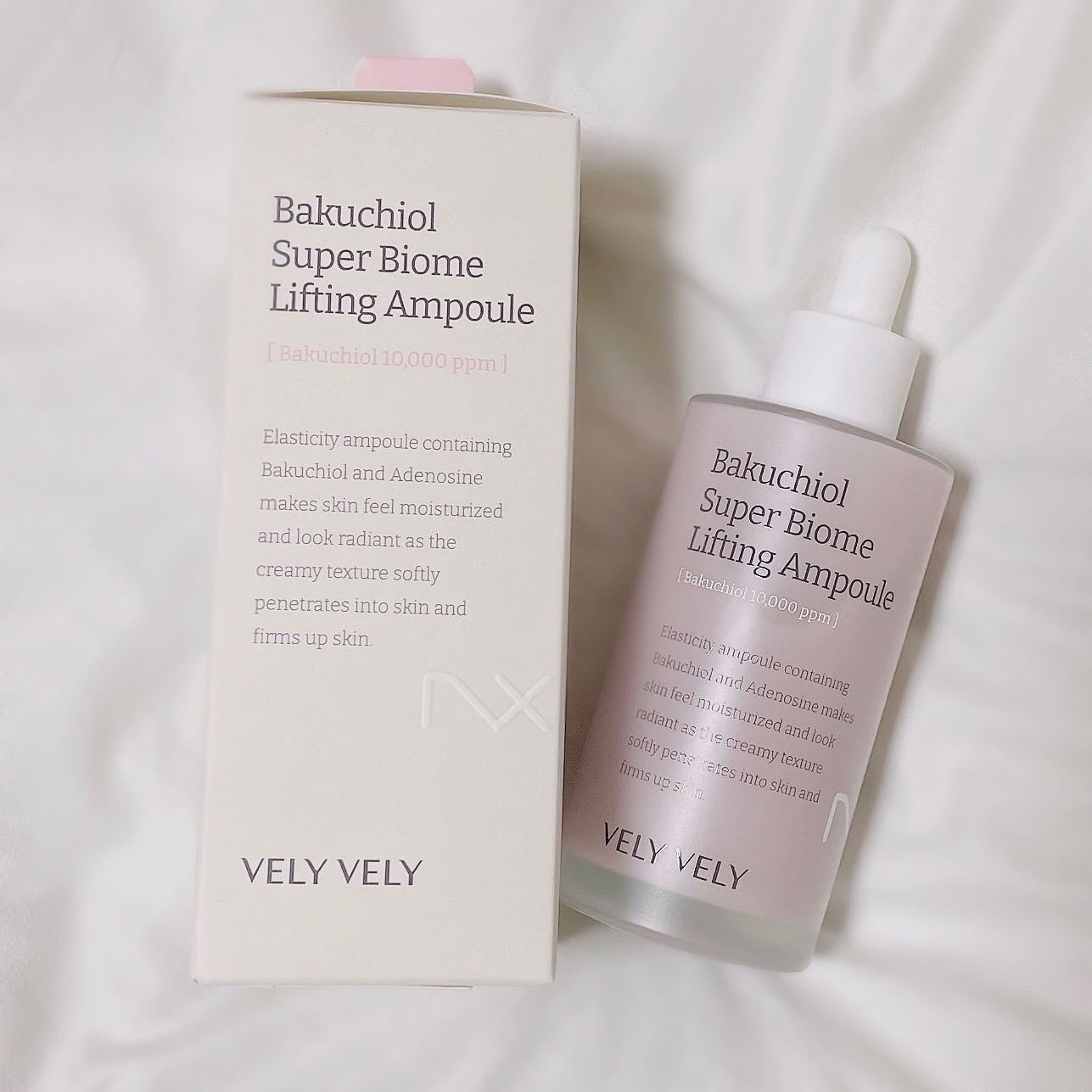 バクチオールスーパーバイオーム リフティングアンプル/VELY VELY/美容液を使ったクチコミ(2枚目)
