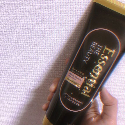 THE BEAUTY 髪のキメ美容プレミアムトリートメント<モイストリペアプレミアム>/エッセンシャル/洗い流すヘアトリートメントを使ったクチコミ(1枚目)
