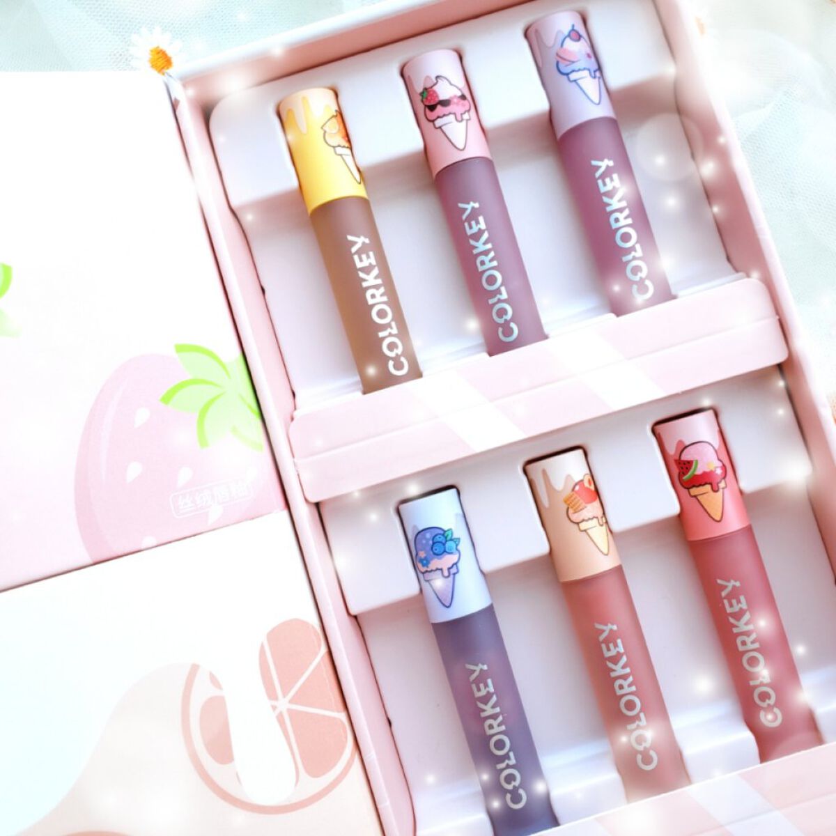 COLORKEY コールドスイーツ リップティント MINIリップボックスのクチコミ「#COLORKEY
#コールドスイーツ リップティント MINIリップボックス
───────.....」（2枚目）