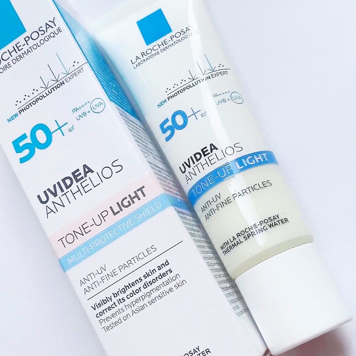 UVイデア XL プロテクショントーンアップ/ラ ロッシュ ポゼ/日焼け止めクリームを使ったクチコミ(2枚目)