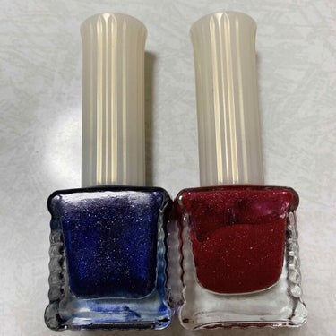 DAISO ウィンマックス ネイルスパークスのクチコミ「ダイソー　ウィンマックス💙❤️     ネイルスパークス💅🏻
内容量:8mL　各税抜き100円.....」（3枚目）