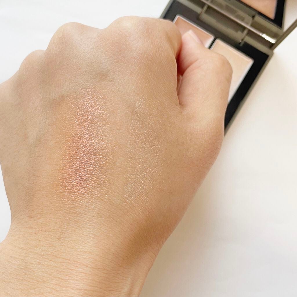 THREE シマリング グロー デュオ/THREE/クリームハイライトを使ったクチコミ(3枚目)