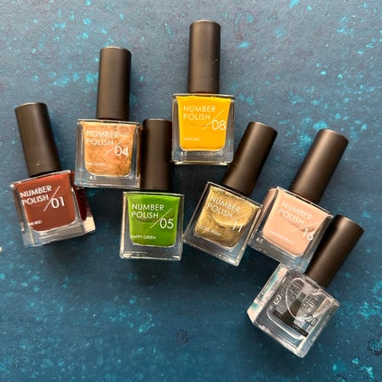 NUMBER POLISH /D-UP/マニキュアを使ったクチコミ(8枚目)