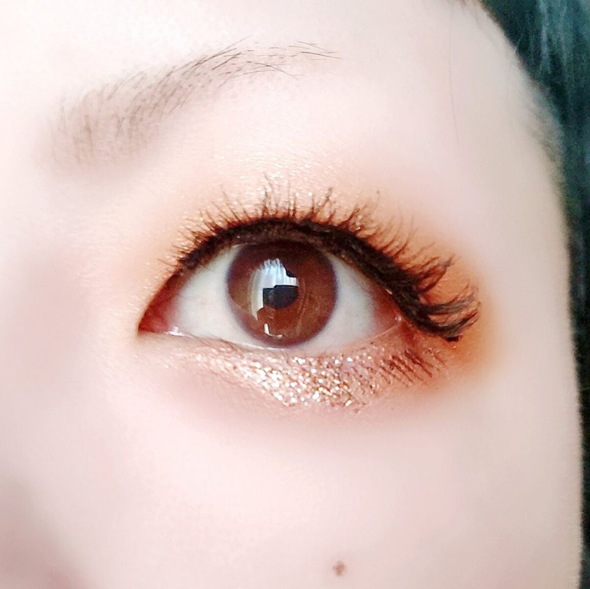 9色 マットグリッターアイシャドウパレット/MINSHZEE/アイシャドウパレットを使ったクチコミ(6枚目)