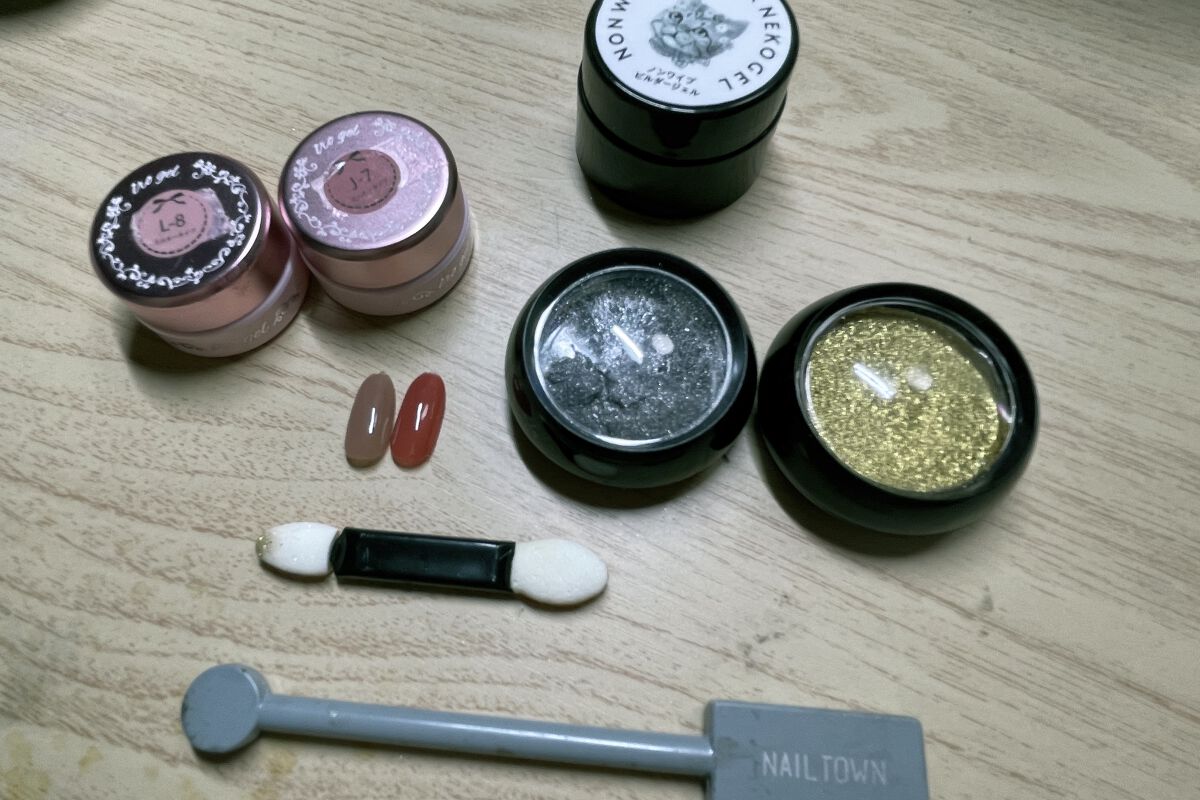 ミルキーカラー カラージェル/irogel(イロジェル)/ジェルネイルを使ったクチコミ（2枚目）