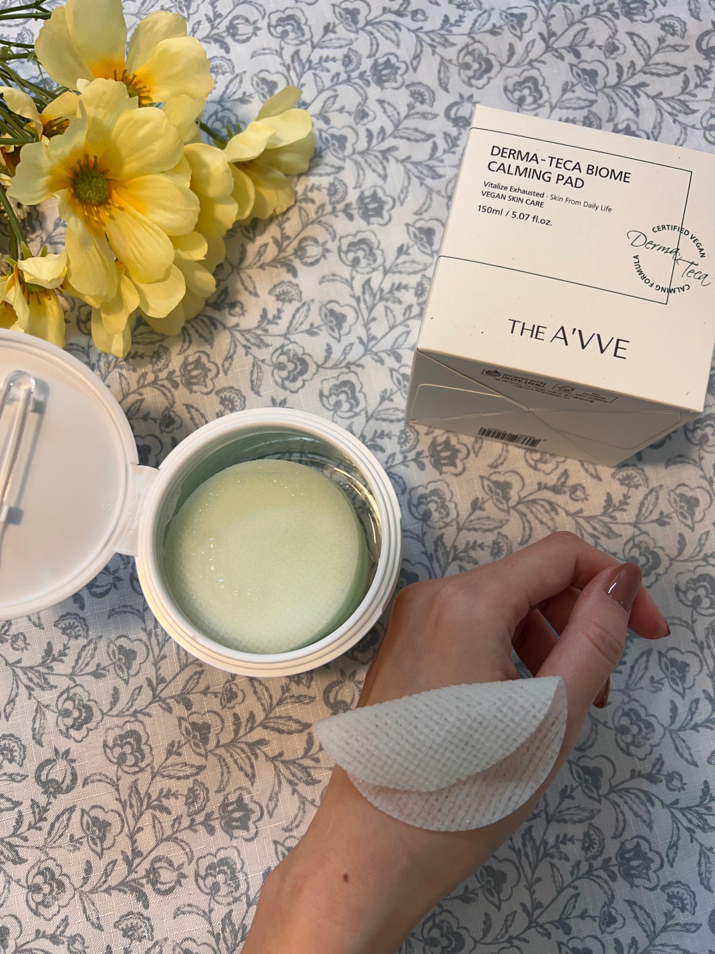 ダーマテカバイオームカーミングパッド/THE A'VVE/トナーパッドを使ったクチコミ(5枚目)