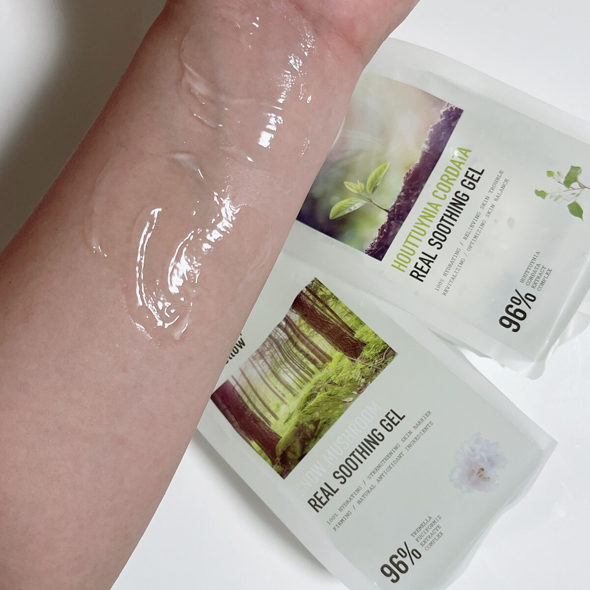 ドクダミリアルスージングジェル/daymellow’/ボディローションを使ったクチコミ（3枚目）