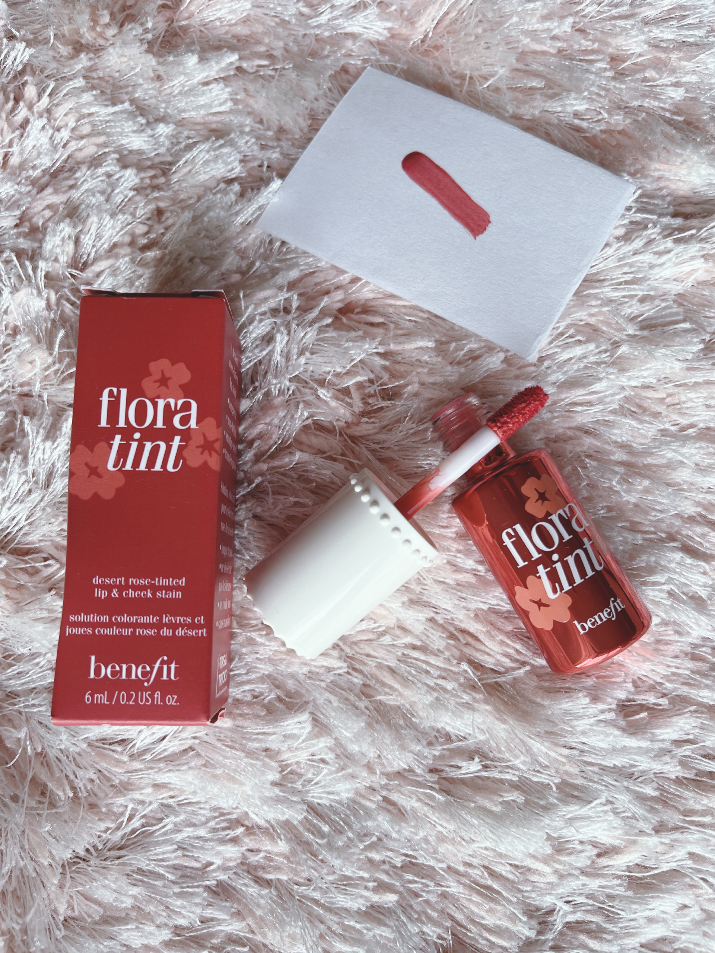 フローラティント リップ＆チーク ステイン/ベネフィット/リップティントを使ったクチコミ（2枚目）