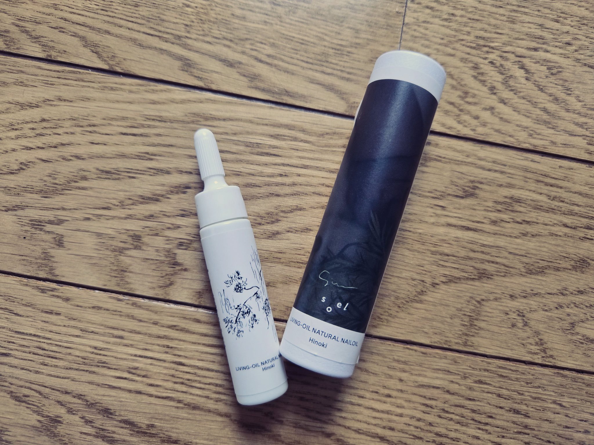 リビングオイル ナチュラルネイルオイル ヒノキ/soel/ネイルオイル・トリートメントを使ったクチコミ（1枚目）