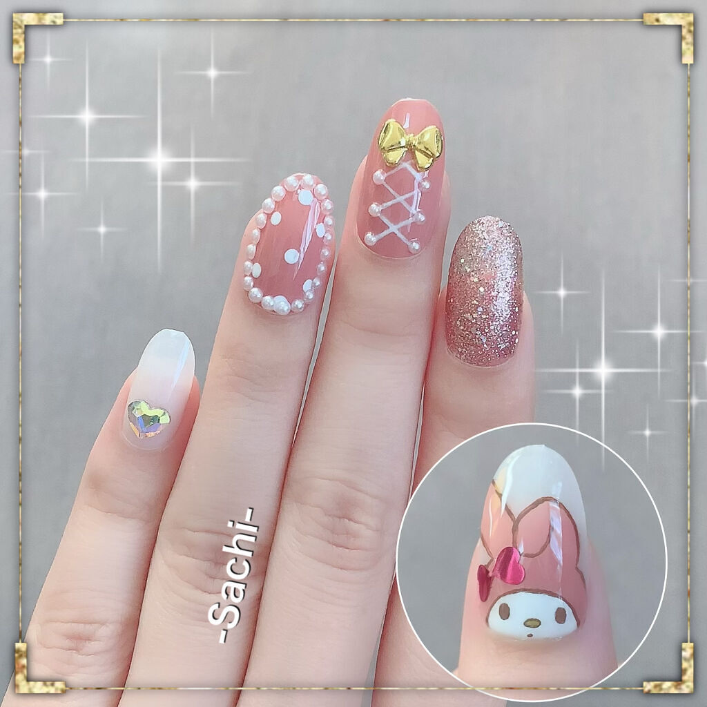 カラフルネイルズ/キャンメイク/マニキュアを使ったクチコミ（2枚目）