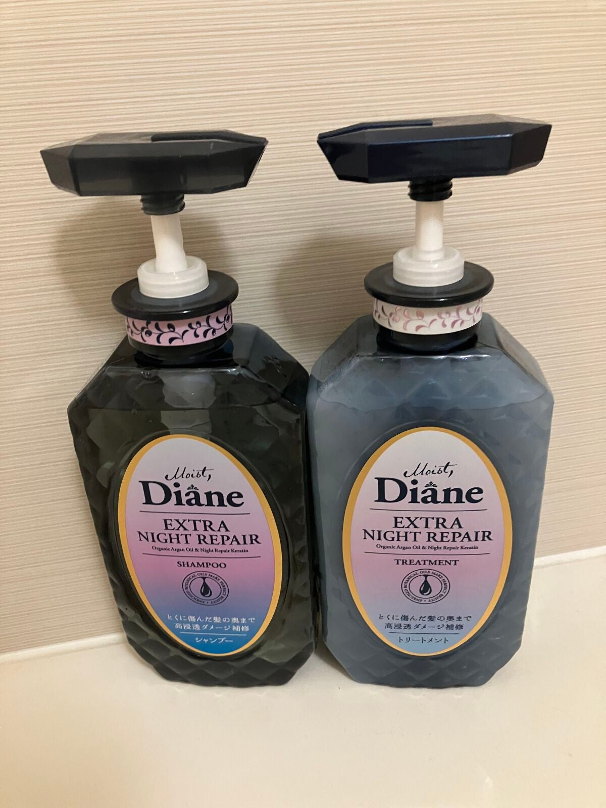 エクストラナイトリペア シャンプー&トリートメント/ダイアン/市販シャンプーを使ったクチコミ(1枚目)