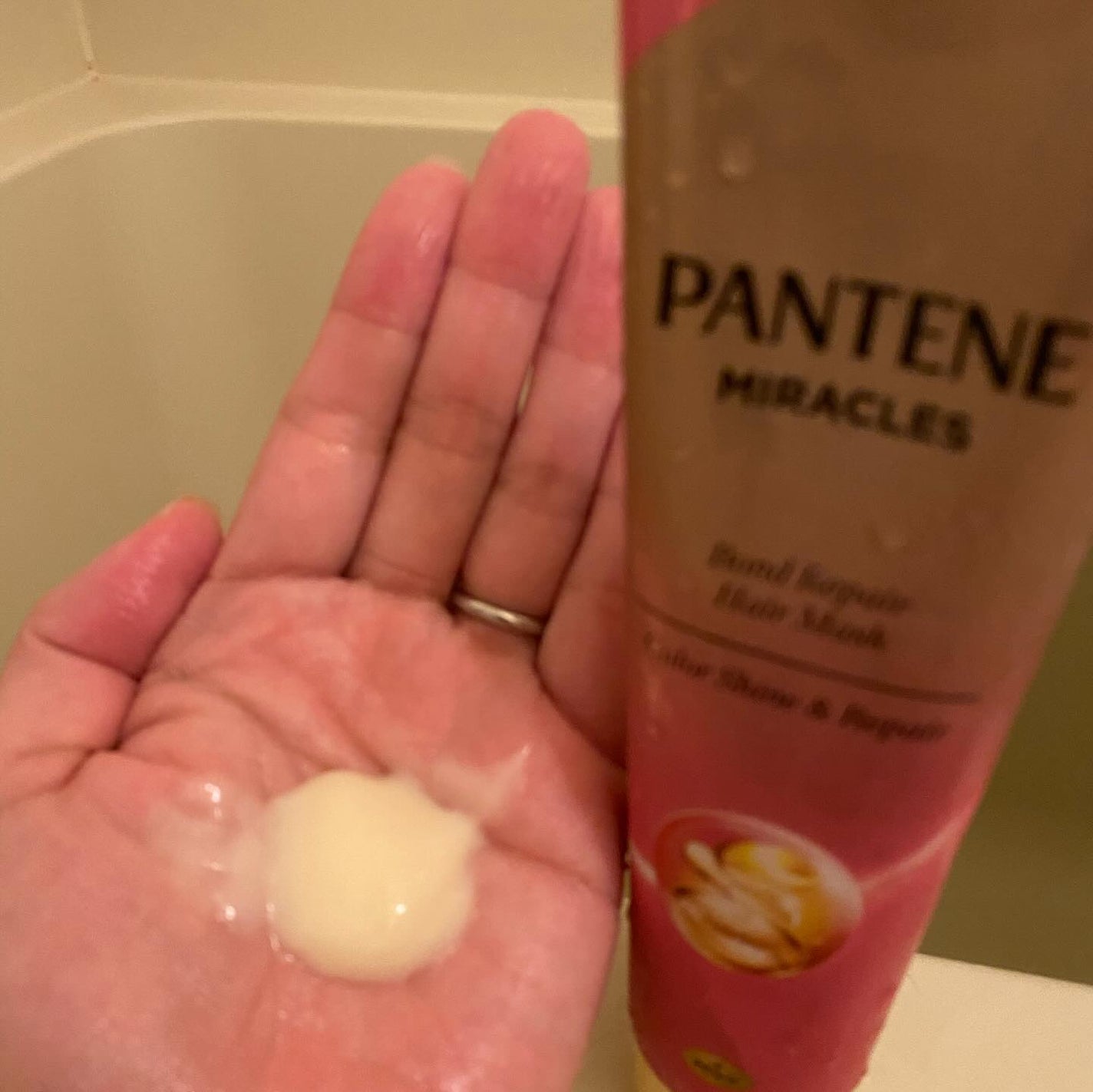 ボンド リペア (カラーシャイン & リペア) シャンプー & トリートメント/パンテーン/市販シャンプーを使ったクチコミ(4枚目)