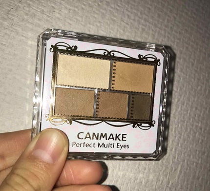 パーフェクトマルチアイズ/キャンメイク/アイシャドウパレットを使ったクチコミ(1枚目)