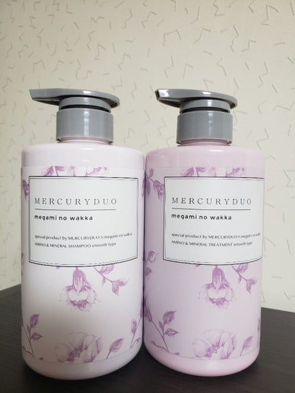 MERCURYDUO シャンプー【スムース】・トリートメント【スムース】/R&/市販シャンプーを使ったクチコミ(1枚目)