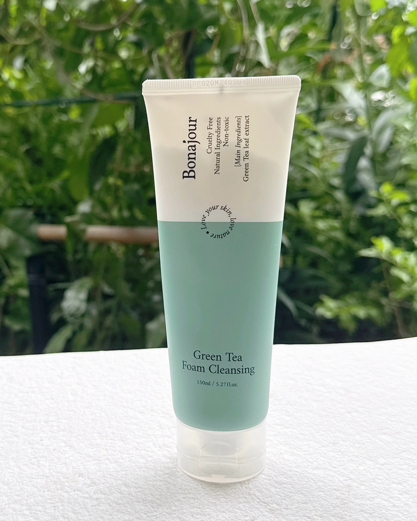 グリーンティーフォームクレンジング/Bonajour/クレンジングクリームを使ったクチコミ（1枚目）