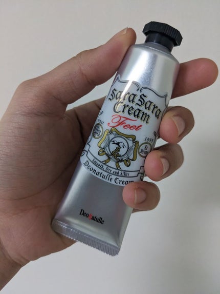 薬用足指さらさらクリーム/デオナチュレ/デオドラント・制汗剤を使ったクチコミ(2枚目)