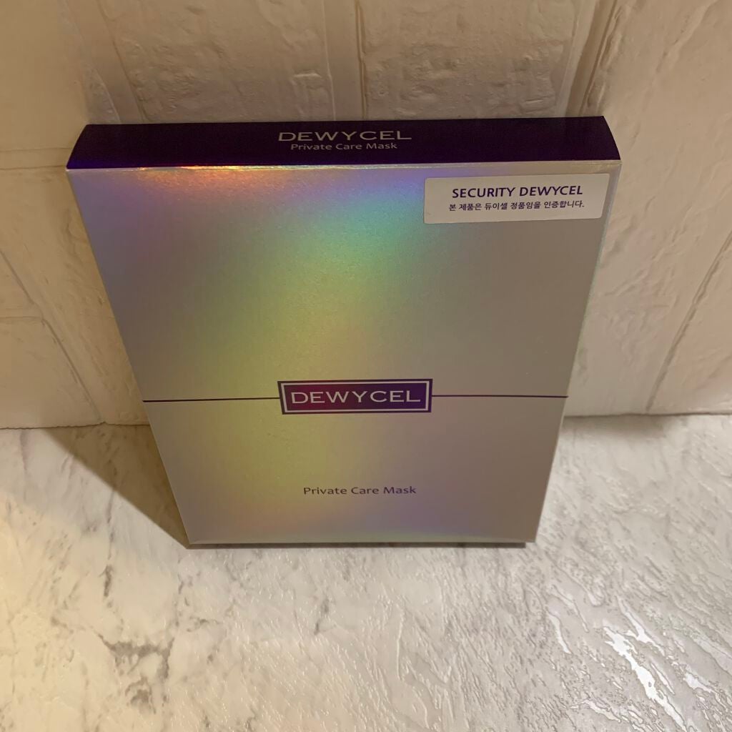デュイセル プライベートケアマスク/DEWYCEL/シートマスク・パックを使ったクチコミ(1枚目)