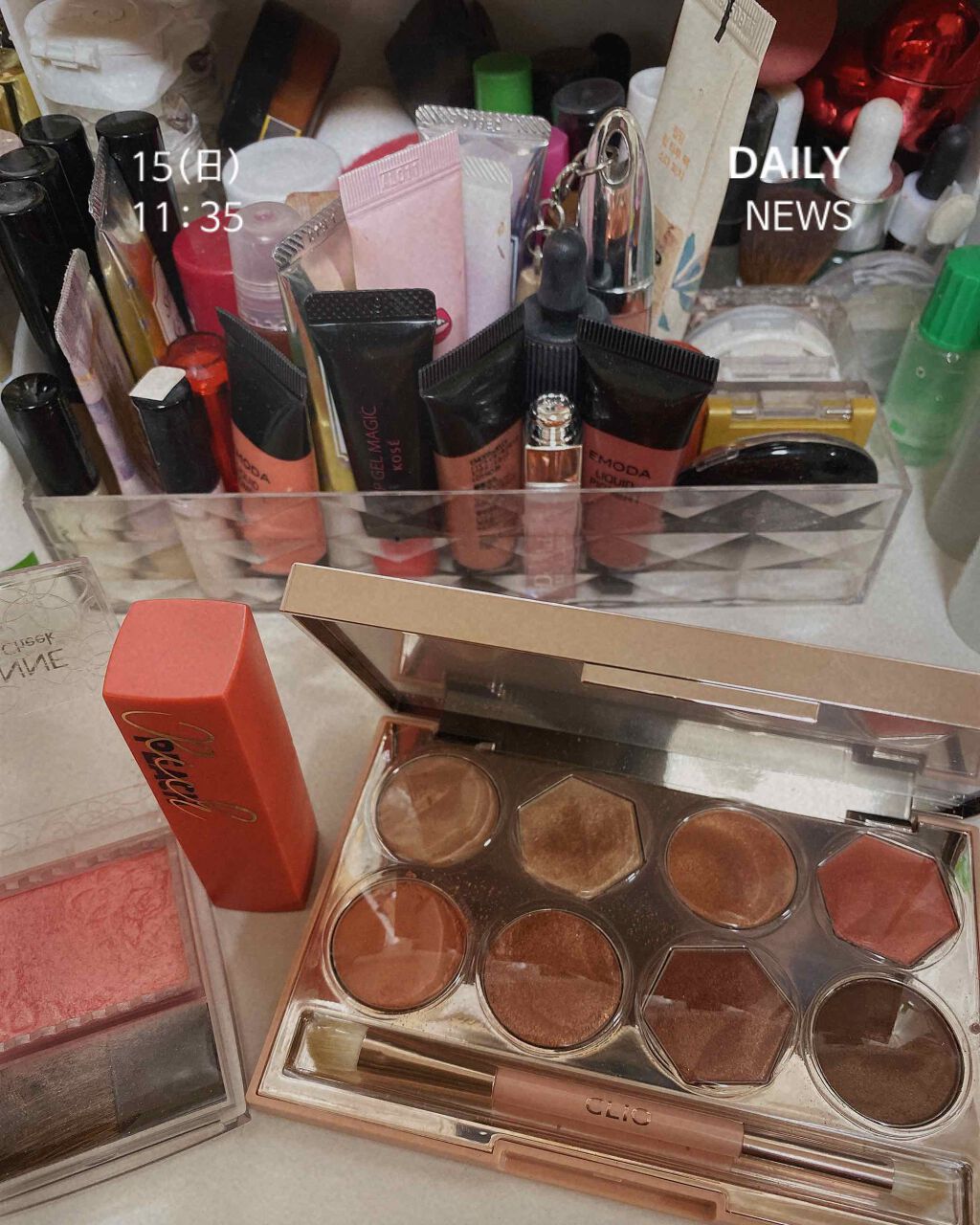 パールグロウチーク/CEZANNE/パウダーチークを使ったクチコミ(2枚目)