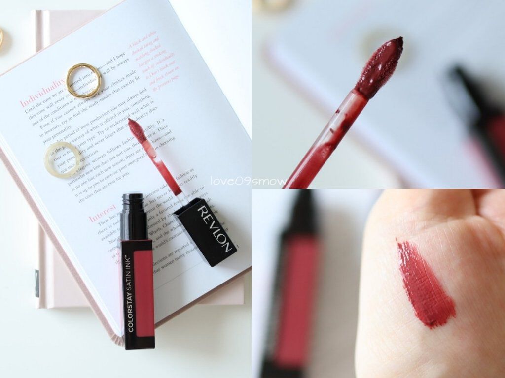 カラーステイ サテン インク/REVLON/口紅を使ったクチコミ（2枚目）