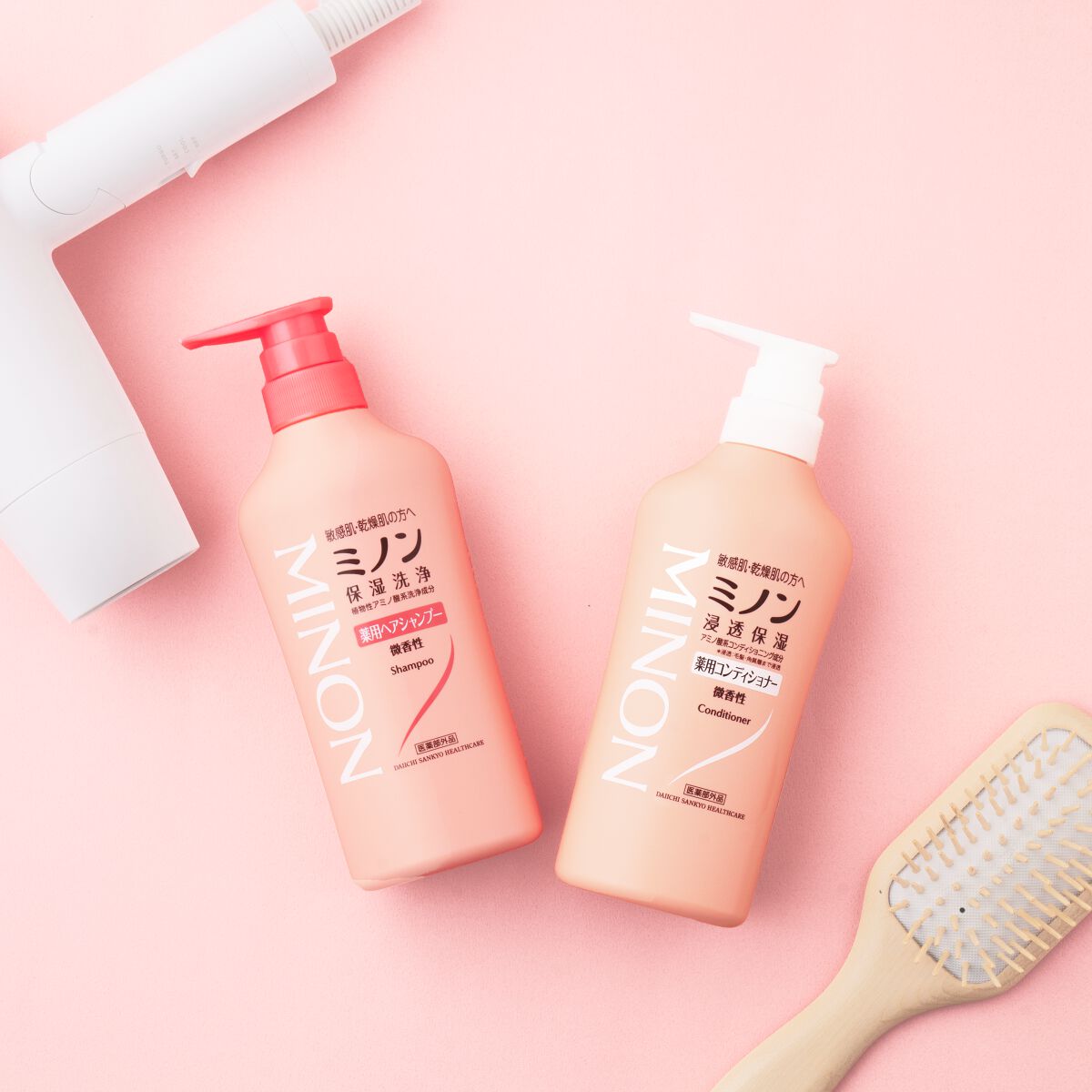 ミノン薬用ヘアシャンプー／薬用コンディショナー/ミノン/市販シャンプーを使ったクチコミ（1枚目）