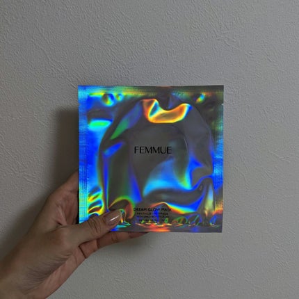 ドリームグロウマスク RR(透明感・キメ)/FEMMUE/シートマスク・パックを使ったクチコミ(1枚目)