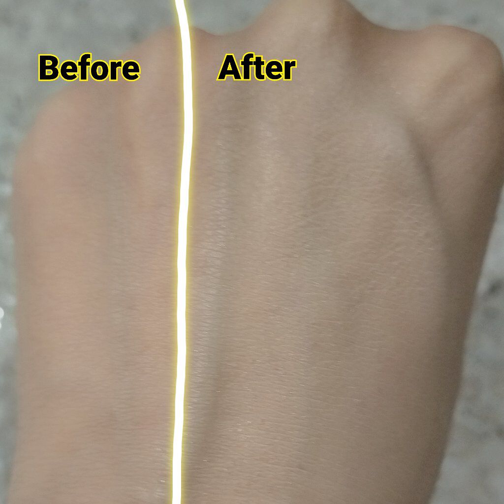 ミックウエルヴァ プリズム ハイブリッドファンデーションのクチコミ「毛穴・シミをサッと飛ばし、自然なツヤ肌に。肌なじみのいいナチュラルカラー。クリームのようなリキ.....」（3枚目）