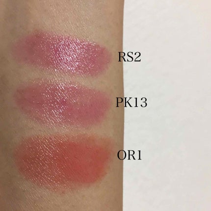 ラスティンググロスリップ/CEZANNE/口紅を使ったクチコミ(2枚目)